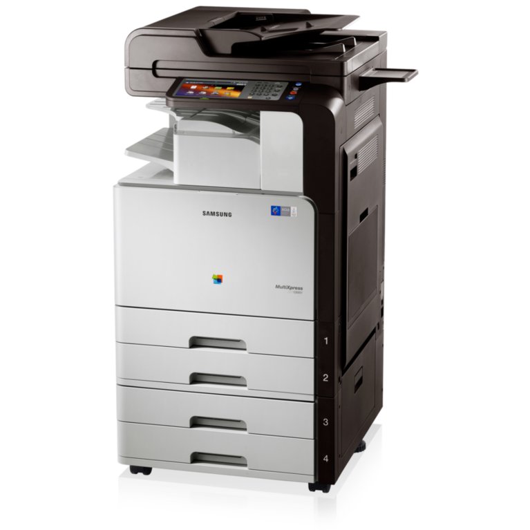 Kserokopiarka kolorowa Samsung CLX-9301NA/SEE - 30 str/min, duplex, RADF, 4 kasety, tonery - gotowa do pracy