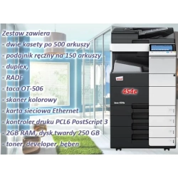 Kserokopiarka monochromatyczna A3 Develop ineo 454e + RADF, taca OT-506