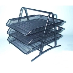 Półka na akta, tacka 3 poziomy