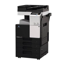Kserokopiarka kolorowa Konica Minolta Bizhub C227 A3, RADF, dupleks, skanowanie sieciowe, tonery, stolik oryginalny.