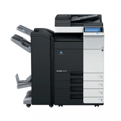 Kserokopiarka kolorowa Konica Minolta Bizhub C364e DF używana, format A3, RADF, duplex, sieć, tonery