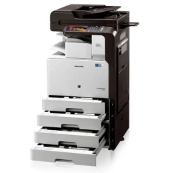 Kserokopiarka kolorowa Samsung CLX-9201NA/SEE - 20 str/min, duplex, RADF, 2 kasety, stolik, tonery - gotowa do pracy.