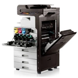 Kserokopiarka kolorowa Samsung CLX-9201NA/SEE - 20 str/min, duplex, RADF, 2 kasety, stolik, tonery - gotowa do pracy.