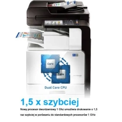 Kserokopiarka kolorowa Samsung CLX-9301NA/SEE - 30 str/min, duplex, RADF, 4 kasety, tonery - gotowa do pracy