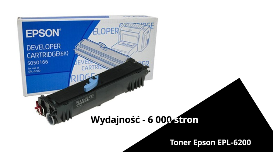 Toner Epson EPL-6200, wydajność 6 tysięcy stron A4, czarny