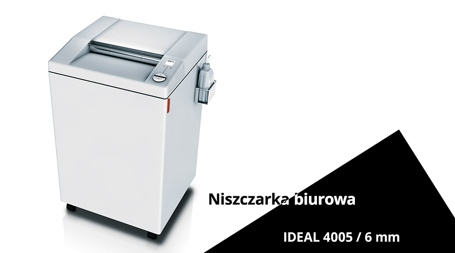 niszczarka biurowa Ideal 4005 / 6 mm