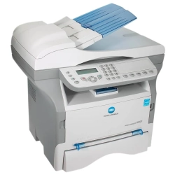 Kserokopiarka Konica Minolta 1600f A4, automatyczny podajnik papieru, mono, skaner, sieć.