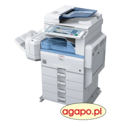 Kserokopiarka kolorowa Ricoh MPC2500 używana, ARDF, duplex, skaner, tonery, gotowa do pracy używana.