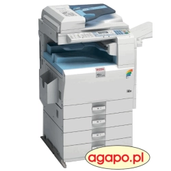 Kserokopiarka kolorowa Ricoh MPC2500 używana, ARDF, duplex, skaner, tonery, gotowa do pracy używana.