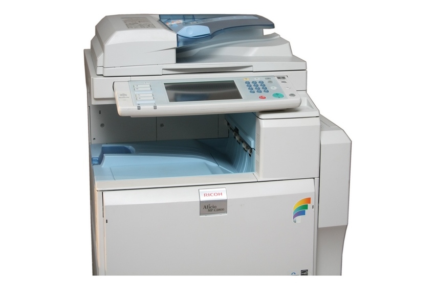 Kserokopiarka kolorowa Ricoh MPC2800 A3 duplex, kolorowy skaner.