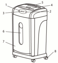 TS 2215 CD niszczarka