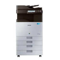 Kserokopiarka kolorowa Samsung SL-X3220NR - 22 str/min, duplex, 2 kasety, stolik, toner pełnowartościowy - gotowa do pra
