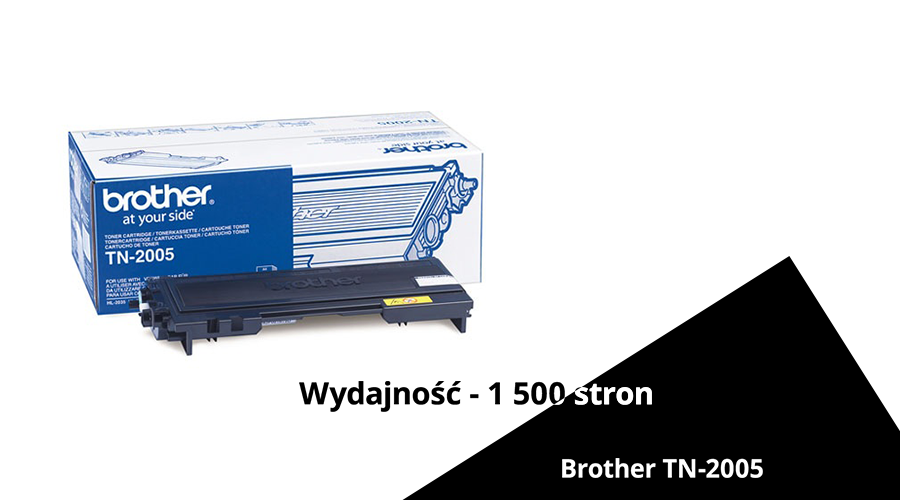 Toner Brother TN-2005. Wydajność 1500 stron A4