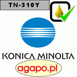 Toner oryginalny TN-310Y Yellow do Konica Minolta Bizhub 350 Numer OEM: 4053503