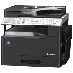 Kserokopiarka Konica Minolta Bizhub 226 A3, mono, skaner kolor, ADF, duplex, sieć.