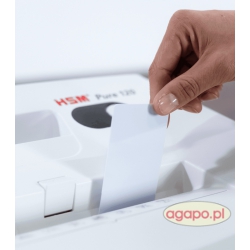 Niszczarka dokumentów HSM Pure 120 2313111 ścinki 4 x 25 mm