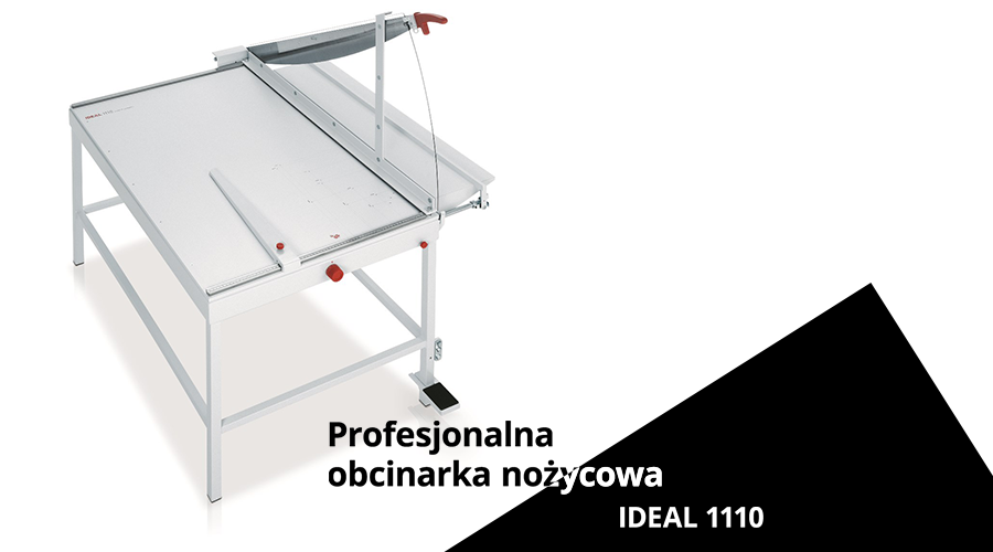 Profesjonalna obcinarka nożycowa Ideal 1110 ze stojakiem