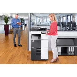 Kserokopiarka Develop ineo+ 258 pokrywa oryginałów, podstawa, komplet tonerów, obsługiwany format max SRA3 (340x450)