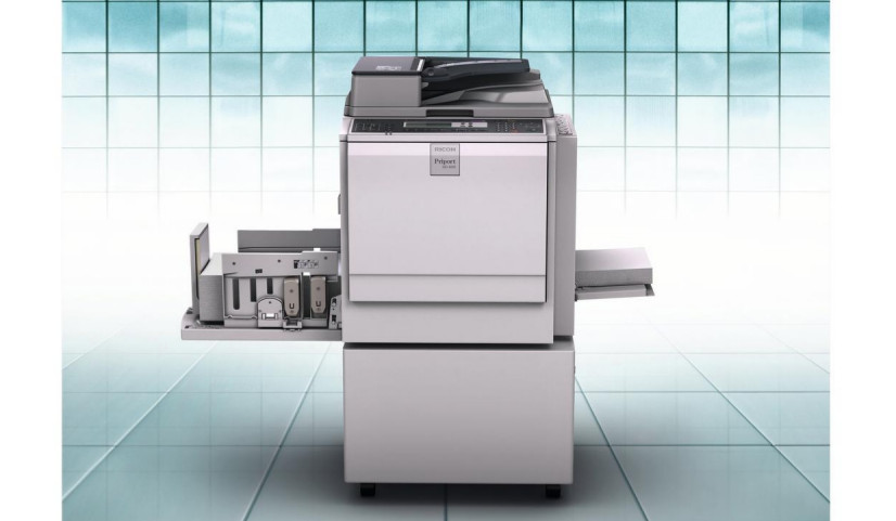 Powielacz cyfrowy Ricoh DD4450 130 str. na minutę formatu A4/A3 - duplikator