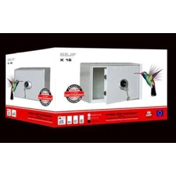 Sejf K 16 zamykany na klucz 16 x 31 x 18 cm nr. 3850001K9