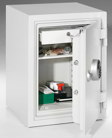 Sejf ogniotrwały 490x465x640mm, zamek elektroniczny Nr art. 13663