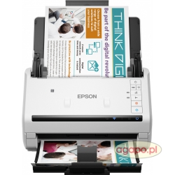 Skaner Epson WorkForce DS-570W Wi-Fi Direct + 5 lat gwarancji A4 do 413 g/m² do 600x600 dpi prędkośc skanowania 35 str./