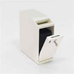 Skrytka na banknoty z zamkiem mechanicznym 250x300 mm nr. 13475 - wewnętrzny pojemnik.