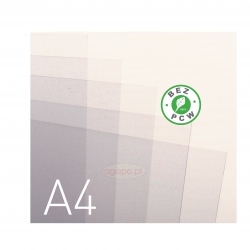 Przezroczyste okładki miękkie - O.CLEAR STANDARD - 420 x 297 mm (A3) - 100 szt - przezroczysty biały