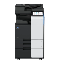 Konica Minolta C251i - wielofunkcyjne urządzenie kolorowe A3 z podajnikiem DF-632, tonerami CMYK i podstawą