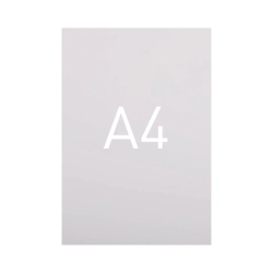 Miękkie okładki kartonowe z połyskiem - O.EXCLUSIVE 297 x 210 mm (A4) - 100 arkuszy - biały