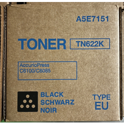 Toner TN-622K do Konica Minolta c6085/c6100 Black ORYGINAŁ