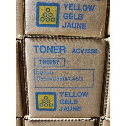 Toner Konica Minolta TN-626Y Yellow oryginał ACV1250