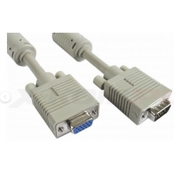 Kabel przedłużacz VGA DB 15M/15F 1.8m