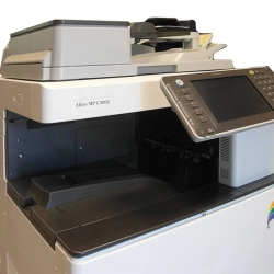 Ricoh MP C3002 - używana kserokopiarka kolorowa - RADF duplex sieć tonery