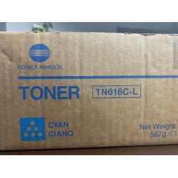 Toner Konica Minolta TN616C-L TN-616C cyan wydajność 27 900 stron Bizhub C6000/ Bizhub C7000 / Develop ineo +6000