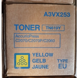 Toner TN-619Y Yellow Konica Minolta Accurio Press C2060/C2070/C2070P A3VX253 oryginał