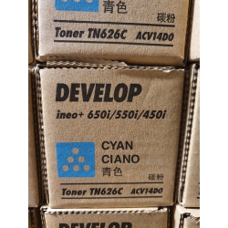 Toner Develop TN-626C Cyan oryginał ACV14D0