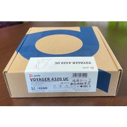 Bezprzewodowe słuchawki nauszne Poly Voyager 4320 UC USB-A 218475-02