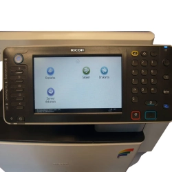 Ricoh MP C3002 - używana kserokopiarka kolorowa - RADF duplex sieć tonery