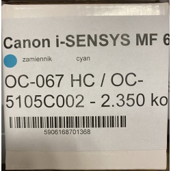 Toner do Canon MF655/MF657/MF651 MAXJET OC-067HC CRG067HC 5105C002