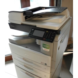 Ricoh MP 2001SP DEMO - kserokopiarka monochromatyczna A3, RADF, druk i skan sieciowy, stolik jak nowa