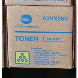 Toner TN-619Y Yellow Konica Minolta Bizhub Press C1060/C1070/C1070P A3VX250 oryginał