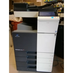 Ksero Konica Minolta Bizhub C224 + DF podajnik oryginałów (reversyjny) - używana. Wysoka jakość wydruku.