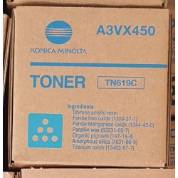 Toner TN-619C Cyan Konica Minolta Bizhub Press C1060/C1070/C1070P A3VX450 oryginał